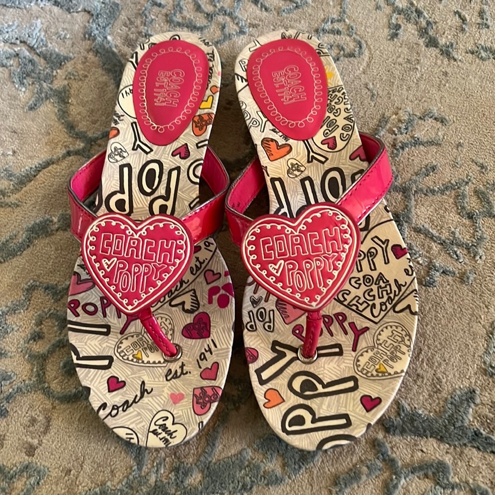 Coach sandal size 71/2 NWOT